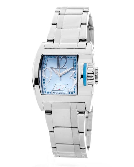 Chronotech Silver Stainless Steel Dress Watch