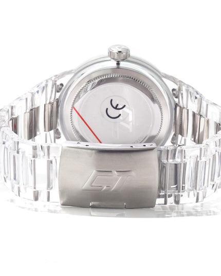 Chronotech Transparent Polycarbonate Dress Watch