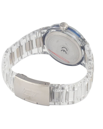 Chronotech Transparent Polycarbonate Dress Watch