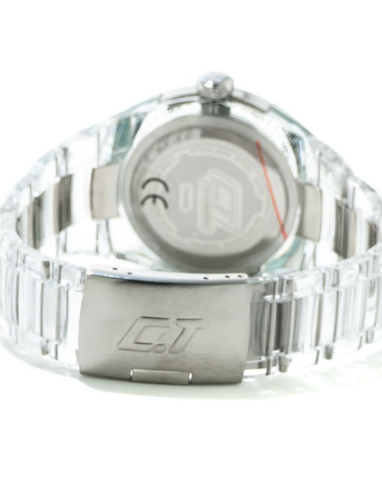 Chronotech Transparent Polycarbonate Bracelet Watch