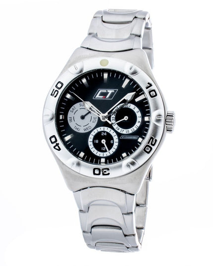 Chronotech Gray Stainless Steel Bracelet Watch