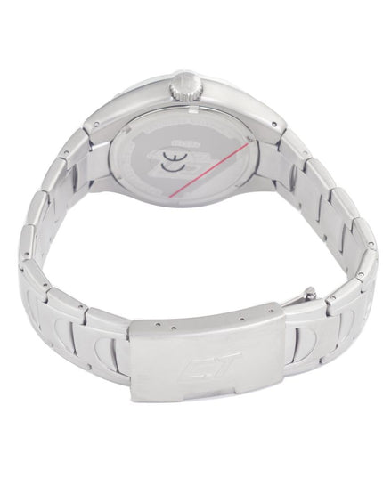 Chronotech Silver Stainless Steel Dress Watch