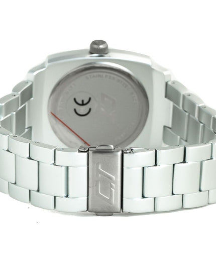 Chronotech Silver Stainless Steel Dress Watch