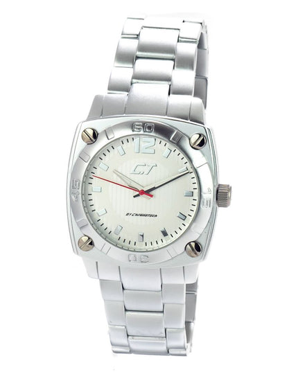 Chronotech Silver Aluminum Dress Watch