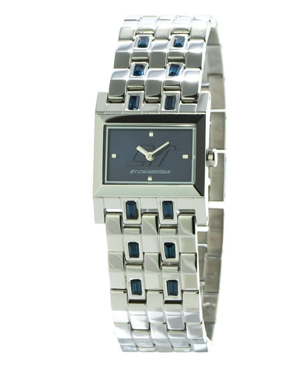 Chronotech Silver Stainless Steel Dress Watch