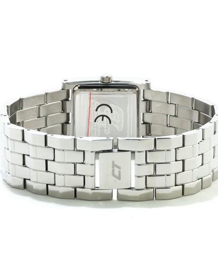 Chronotech Silver Stainless Steel Dress Watch