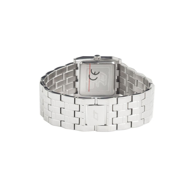 Chronotech Silver Stainless Steel Dress Watch