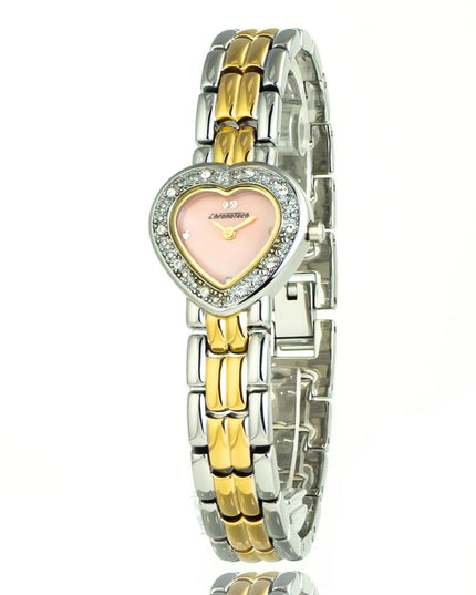 Chronotech Silver Stainless Steel Dress Watch