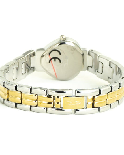 Chronotech Silver Stainless Steel Dress Watch