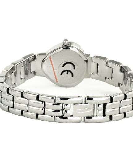 Chronotech Silver Stainless Steel Dress Watch