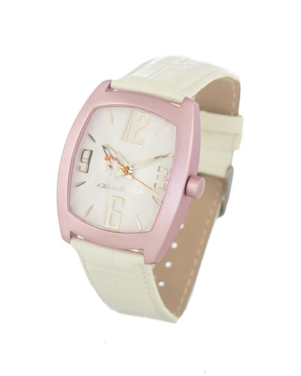 Chronotech Multicolor Leather Dress Watch