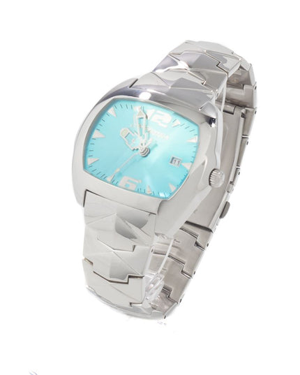 Chronotech Silver Stainless Steel Dress Watch