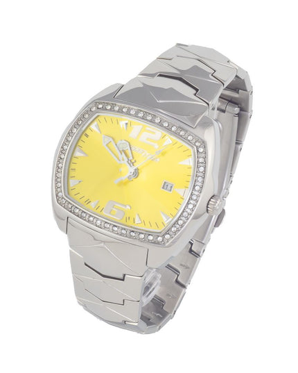 Chronotech Silver Stainless Steel Dress Watch