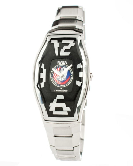 Chronotech Silver Stainless Steel Dress Watch