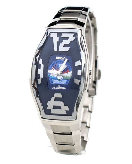 Chronotech Silver Stainless Steel Dress Watch