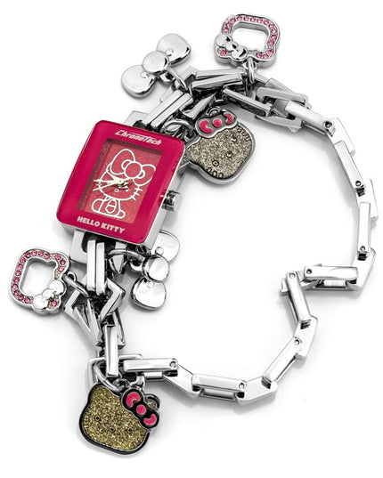 Chronotech Silver Stainless Steel Bracelet Watch