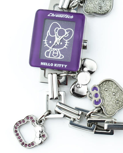 Chronotech Silver Stainless Steel Bracelet Watch