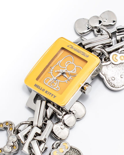 Chronotech Silver Stainless Steel Dress Watch