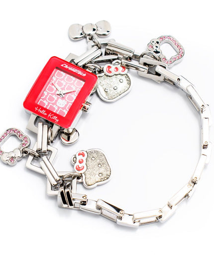 Chronotech Silver Stainless Steel Dress Watch