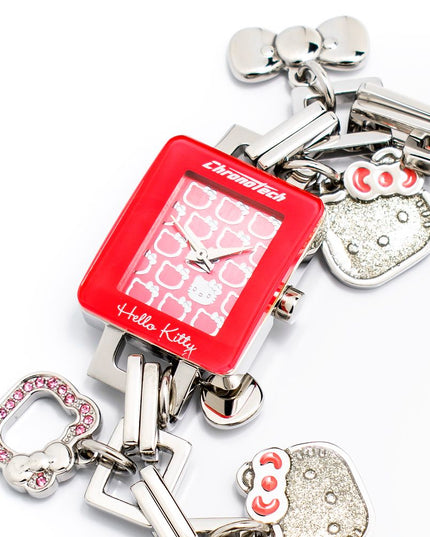 Chronotech Silver Stainless Steel Dress Watch