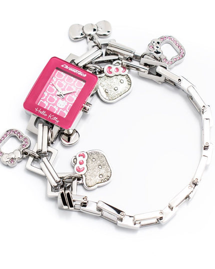 Chronotech Silver Stainless Steel Bracelet Watch