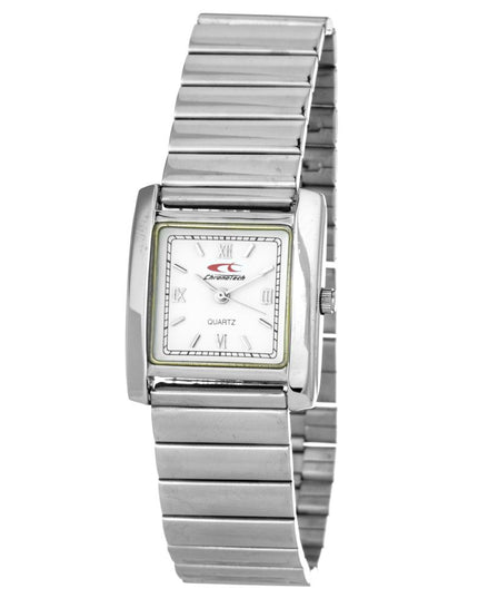 Chronotech Silver Stainless Steel Dress Watch