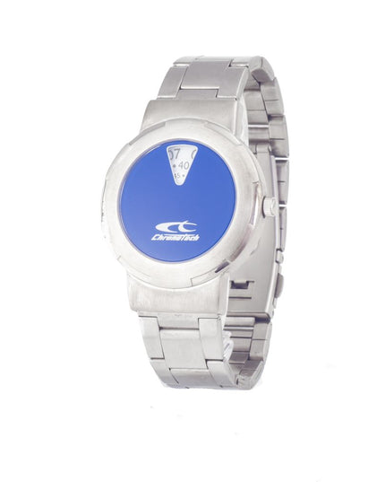 Chronotech Gray Stainless Steel Dress Watch