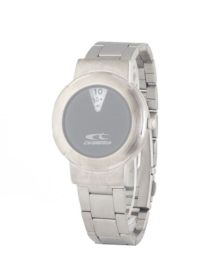 Chronotech Silver Stainless Steel Dress Watch