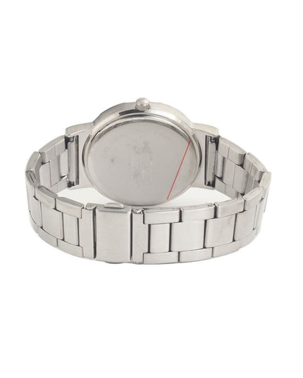 Chronotech Silver Stainless Steel Dress Watch