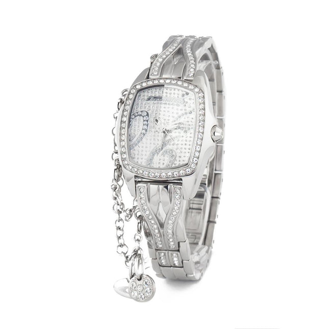 Chronotech Silver Stainless Steel Bracelet Watch