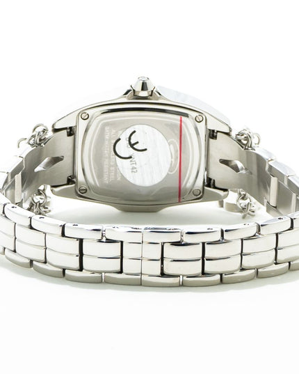 Chronotech Silver Stainless Steel Dress Watch