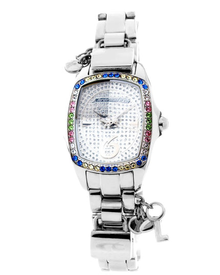 Chronotech Silver Stainless Steel Dress Watch