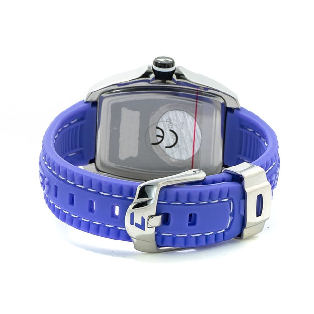 Chronotech Blue Rubber Sport Watch