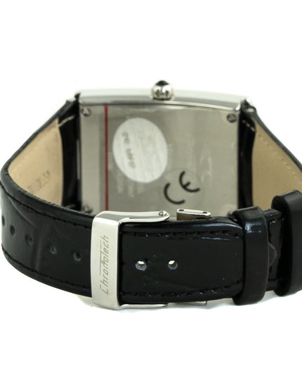 Chronotech Silver Stainless Steel Dress Watch