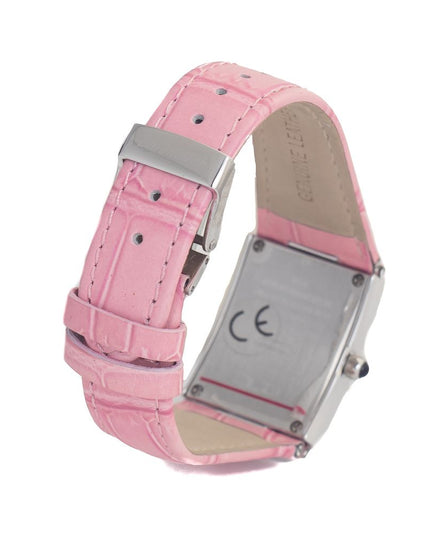 Chronotech Multicolor Leather Dress Watch