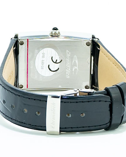 Chronotech Silver Stainless Steel Dress Watch