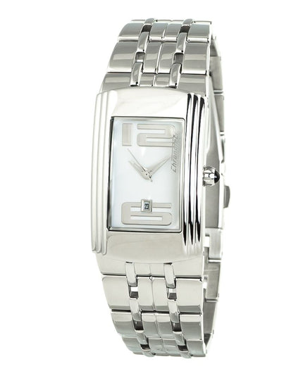 Chronotech Silver Stainless Steel Dress Watch