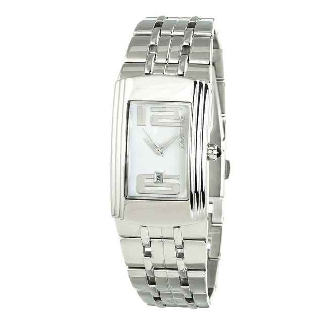 Chronotech Silver Stainless Steel Dress Watch