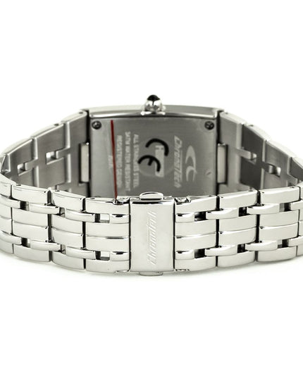 Chronotech Silver Stainless Steel Dress Watch