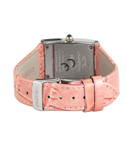 Chronotech Multicolor Leather Dress Watch
