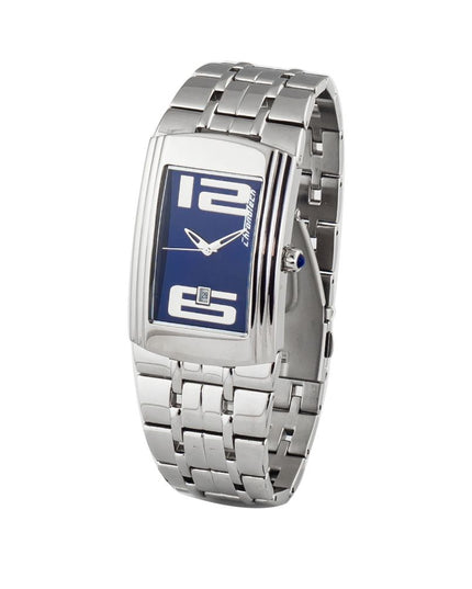 Chronotech Silver Stainless Steel Watch