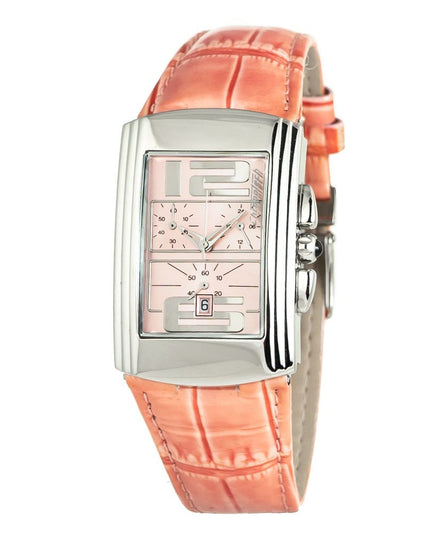 Chronotech Multicolor Leather Dress Watch