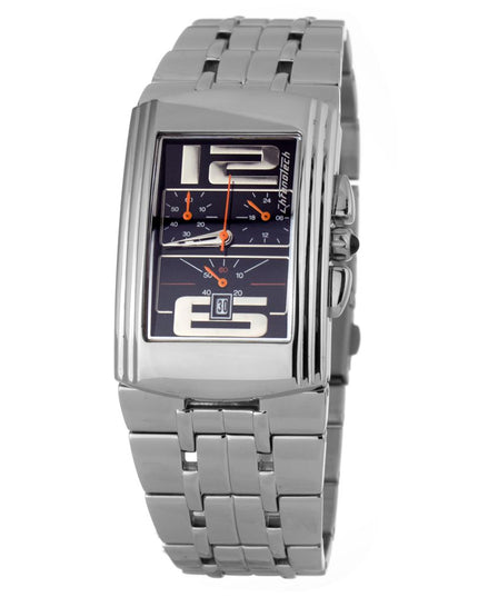 Chronotech Silver Stainless Steel Dress Watch