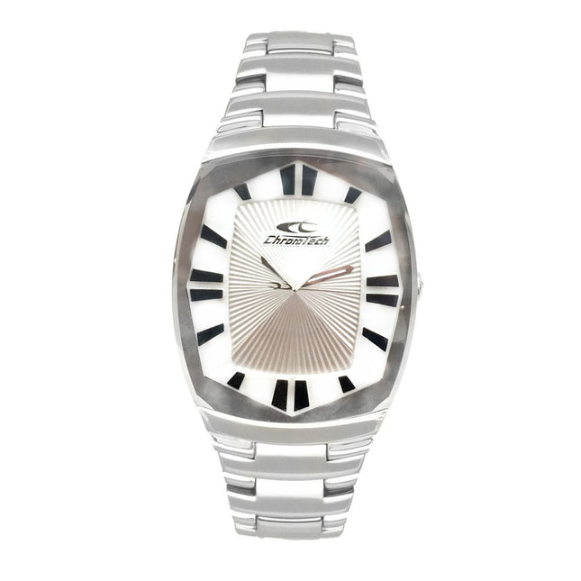Chronotech Silver Stainless Steel Bracelet Watch