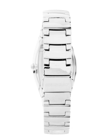 Chronotech Silver Stainless Steel Dress Watch