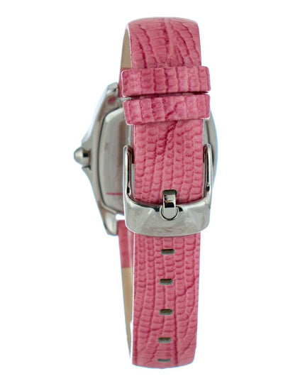 Chronotech Multicolor Leather Dress Watch