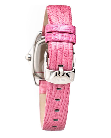 Chronotech Multicolor Leather Dress Watch