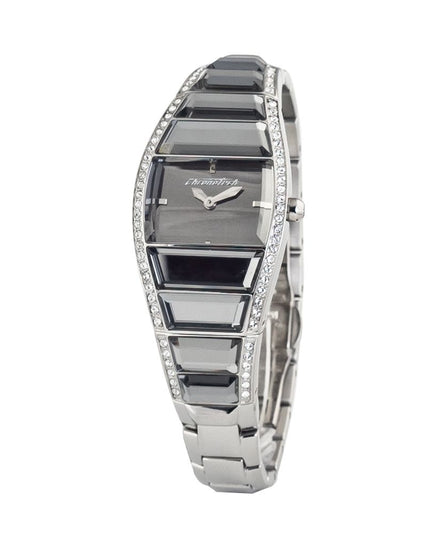 Chronotech Silver Stainless Steel Bracelet Watch