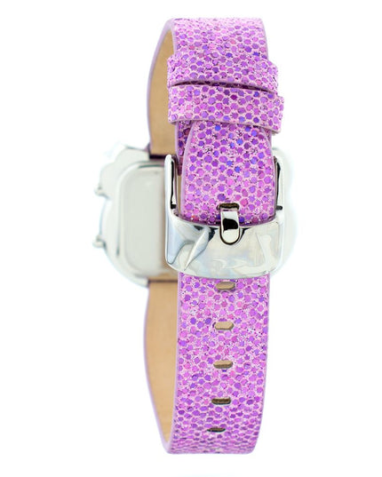 Chronotech Multicolor Leather Digital Watch