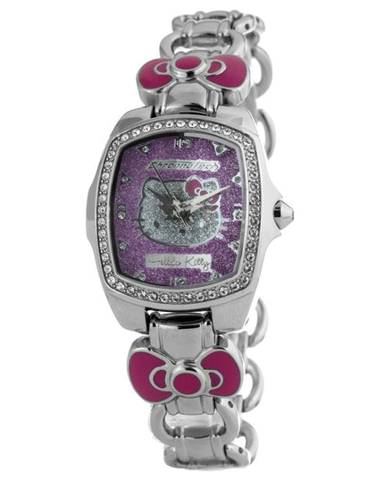 Chronotech Silver Stainless Steel Bracelet Watch